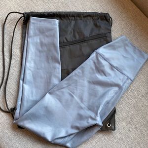 Carbon38 Clear-Foil leggings HR 7/8 - small